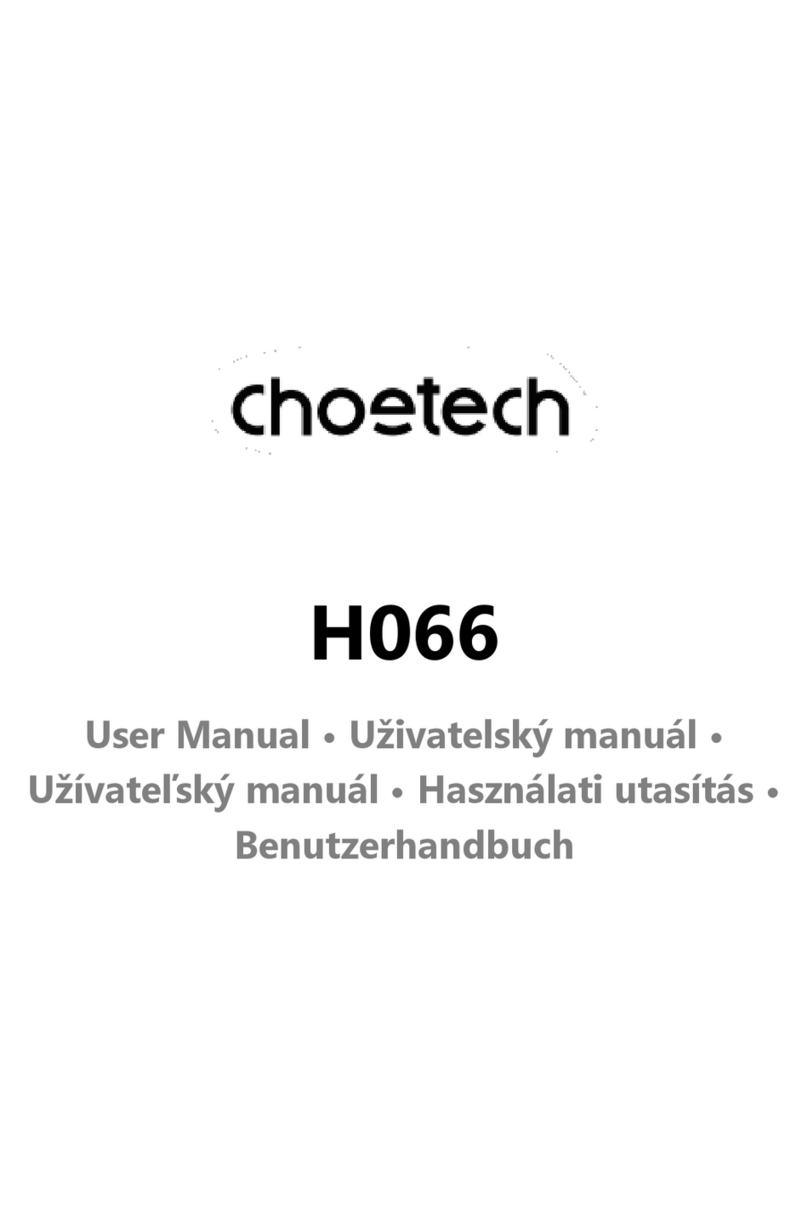Choetech H066 User manual