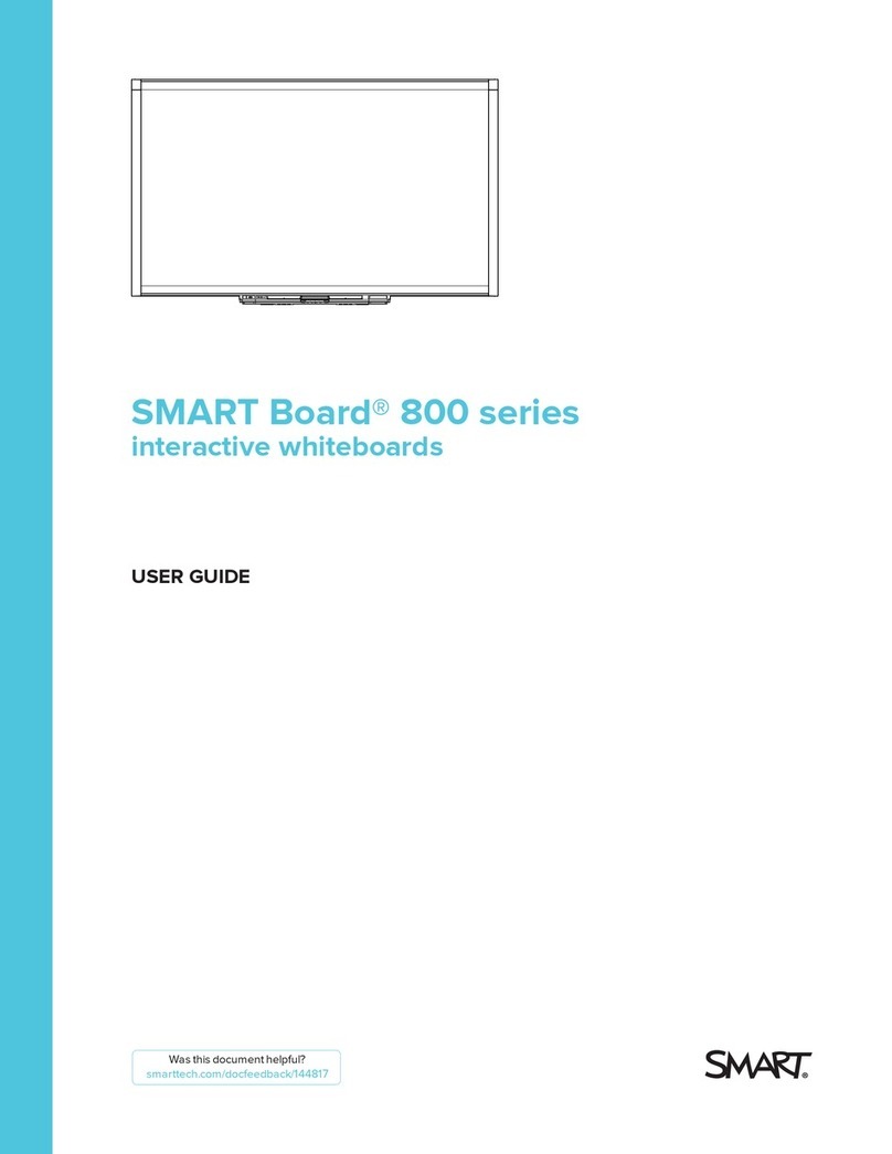 Smarttech SMART Board SBX885 UST v2 User manual