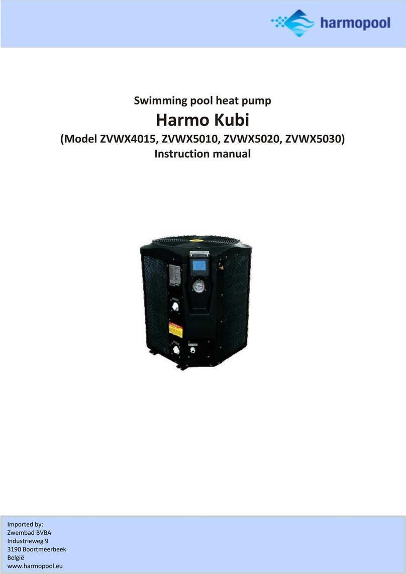 Harmopool Harmo Kubi ZVWX4015 User manual