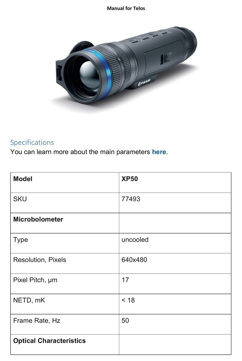 Pulsar TELOS XP50 User manual