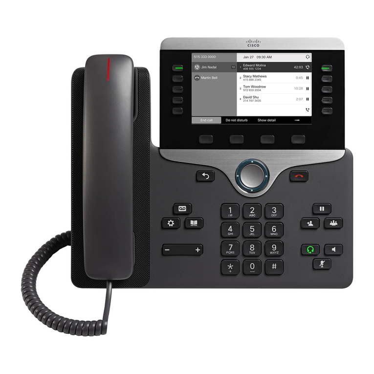 Cisco 8811 User manual