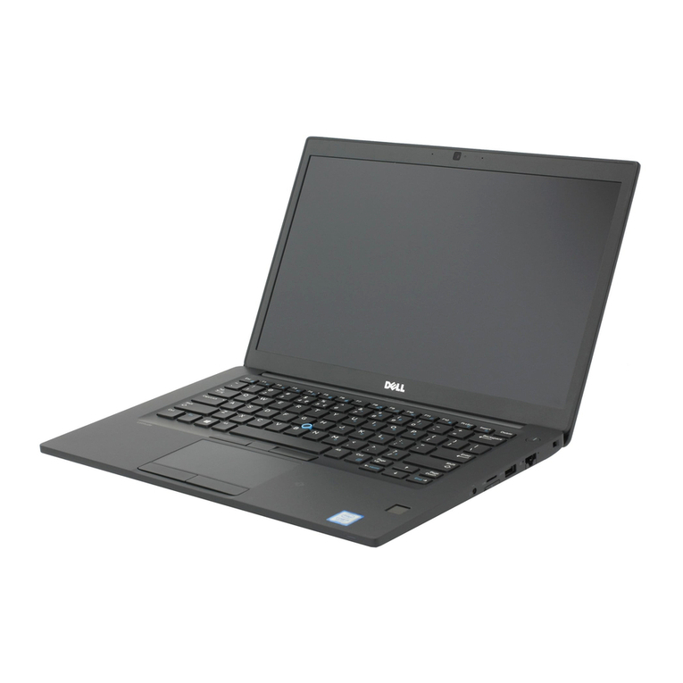Dell Latitude 7480 User manual