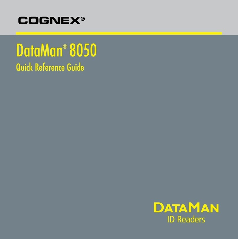 Cognex DataMan 8050 Series Quick reference guide