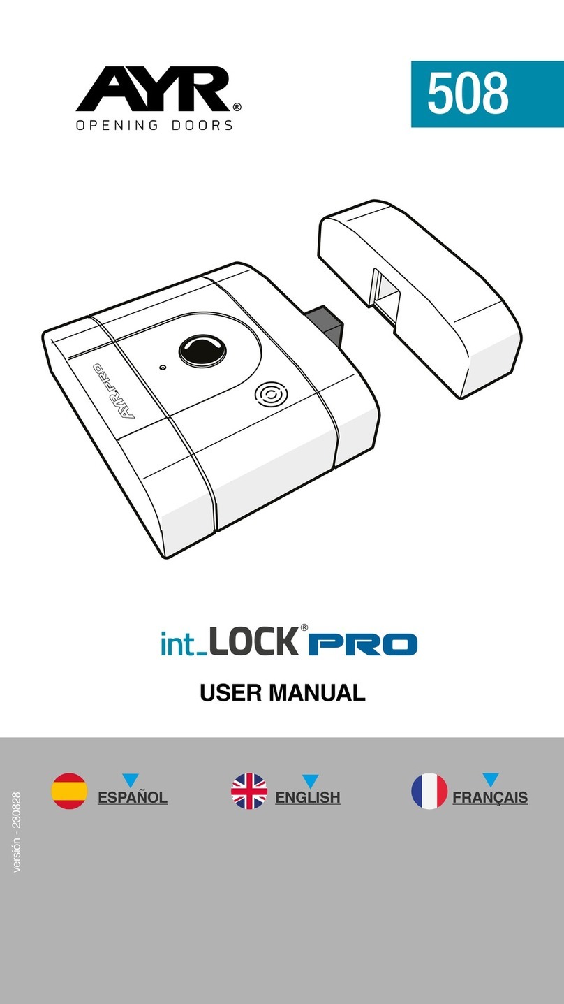 AYR int LOCK PRO user manual