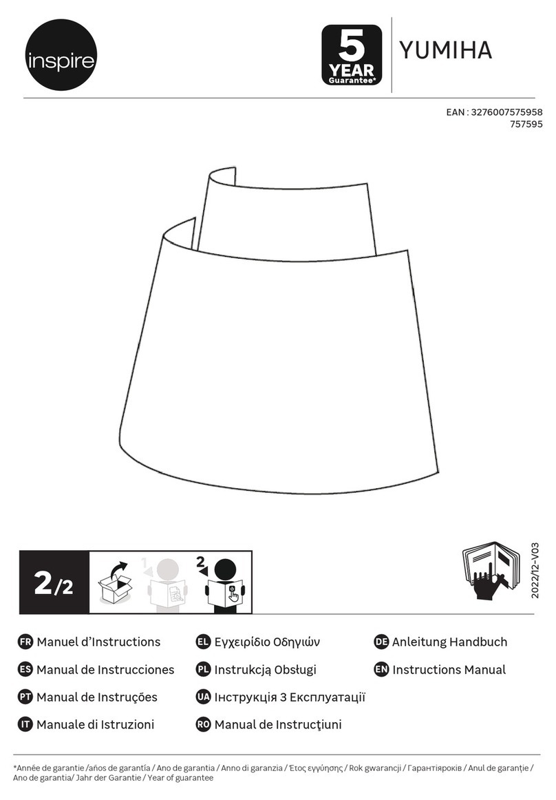 Inspire YUMIHA instruction manual Inspire YUMIHA instruction manual