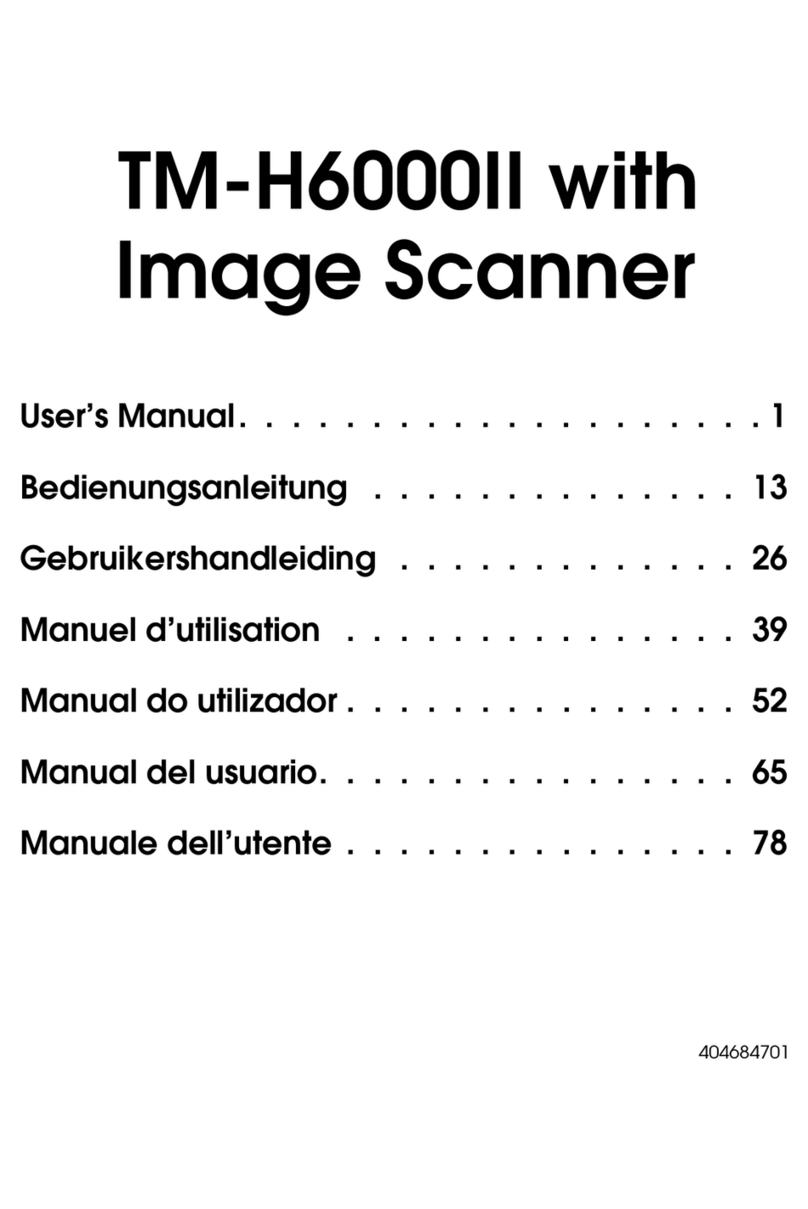 Epson TM-H6000II User manual