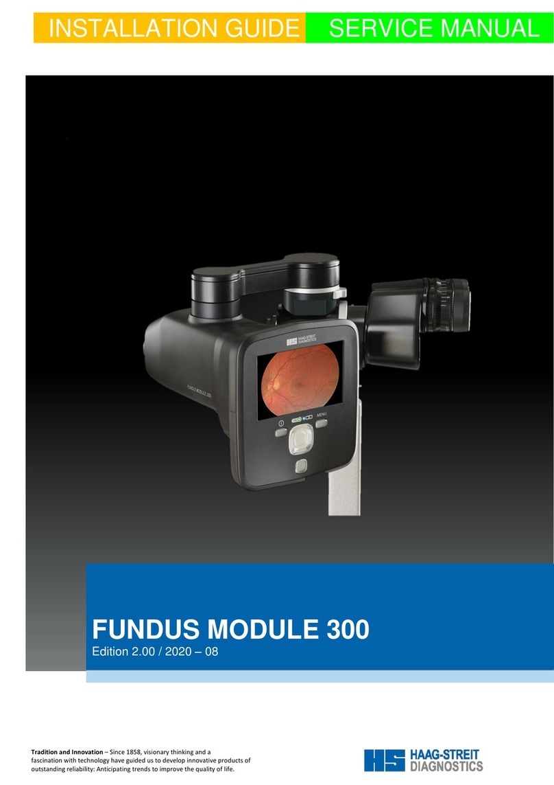 Haag-Streit FUNDUS MODULE 300 installation guide