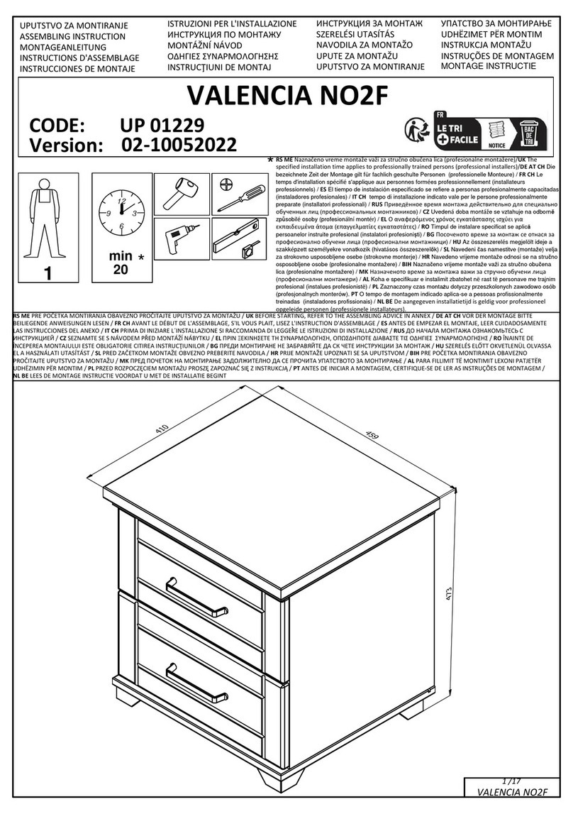 Dedeman VALENCIA NO2F User manual