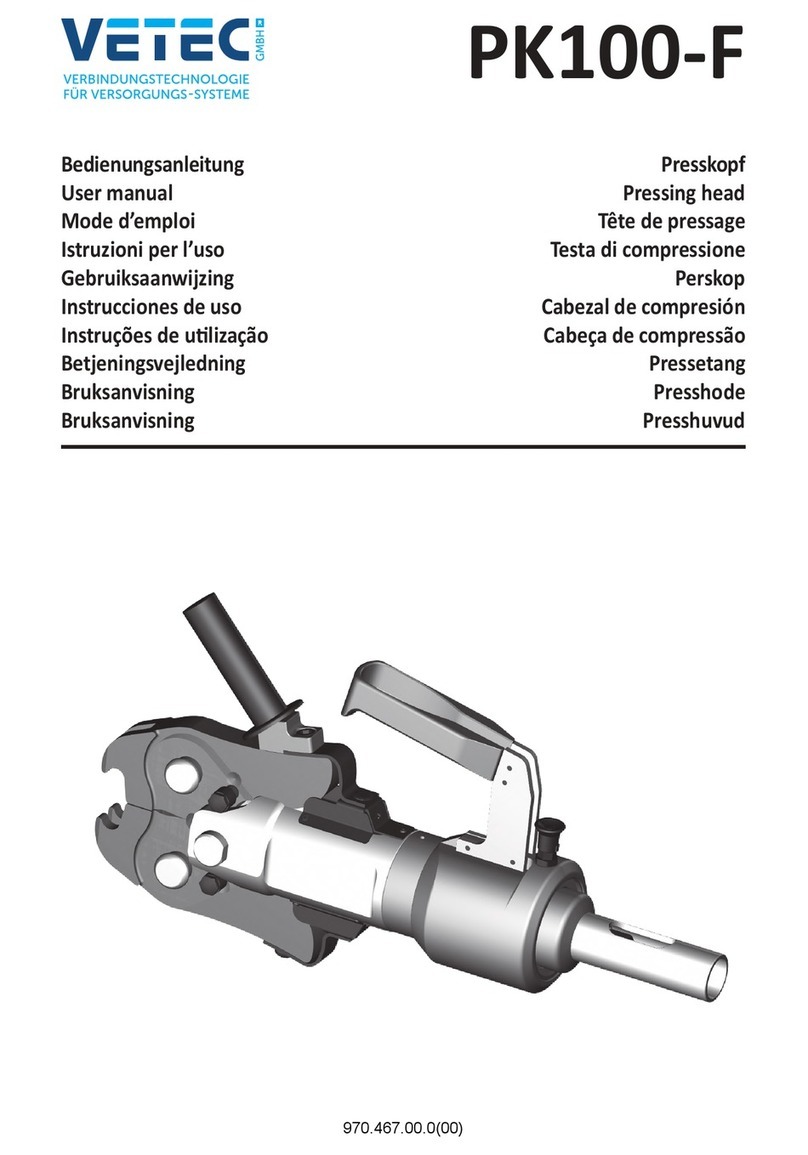 VETEC PK100-F User manual