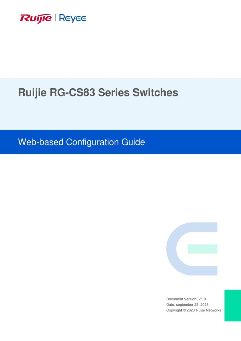 Ruijie RG-CS83 Series User manual