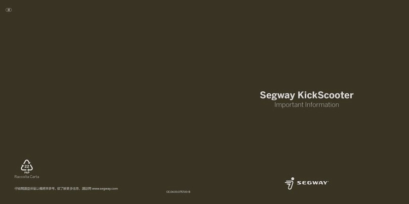 Segway P100 S Operating manual