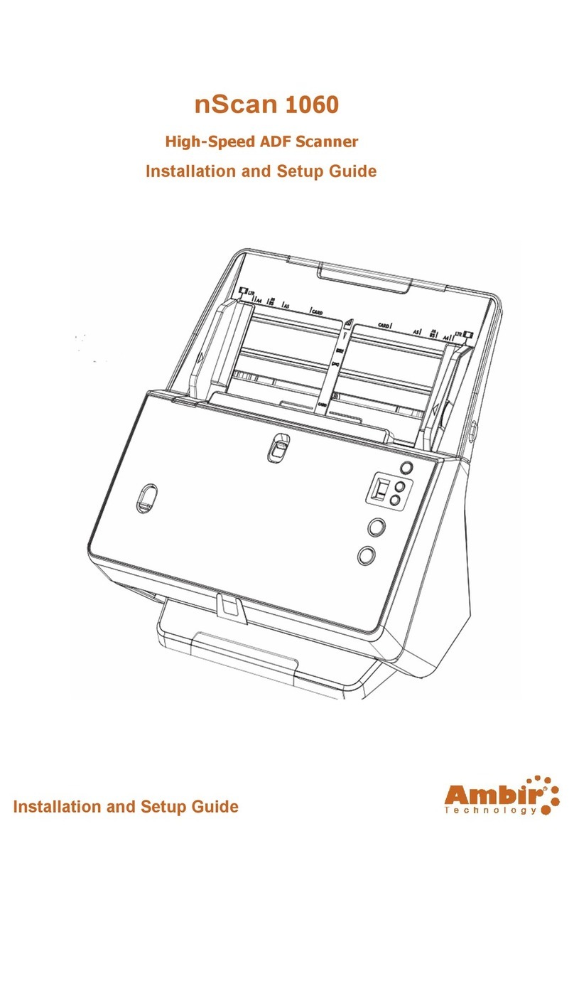Ambir nScan 1060 Assembly instructions