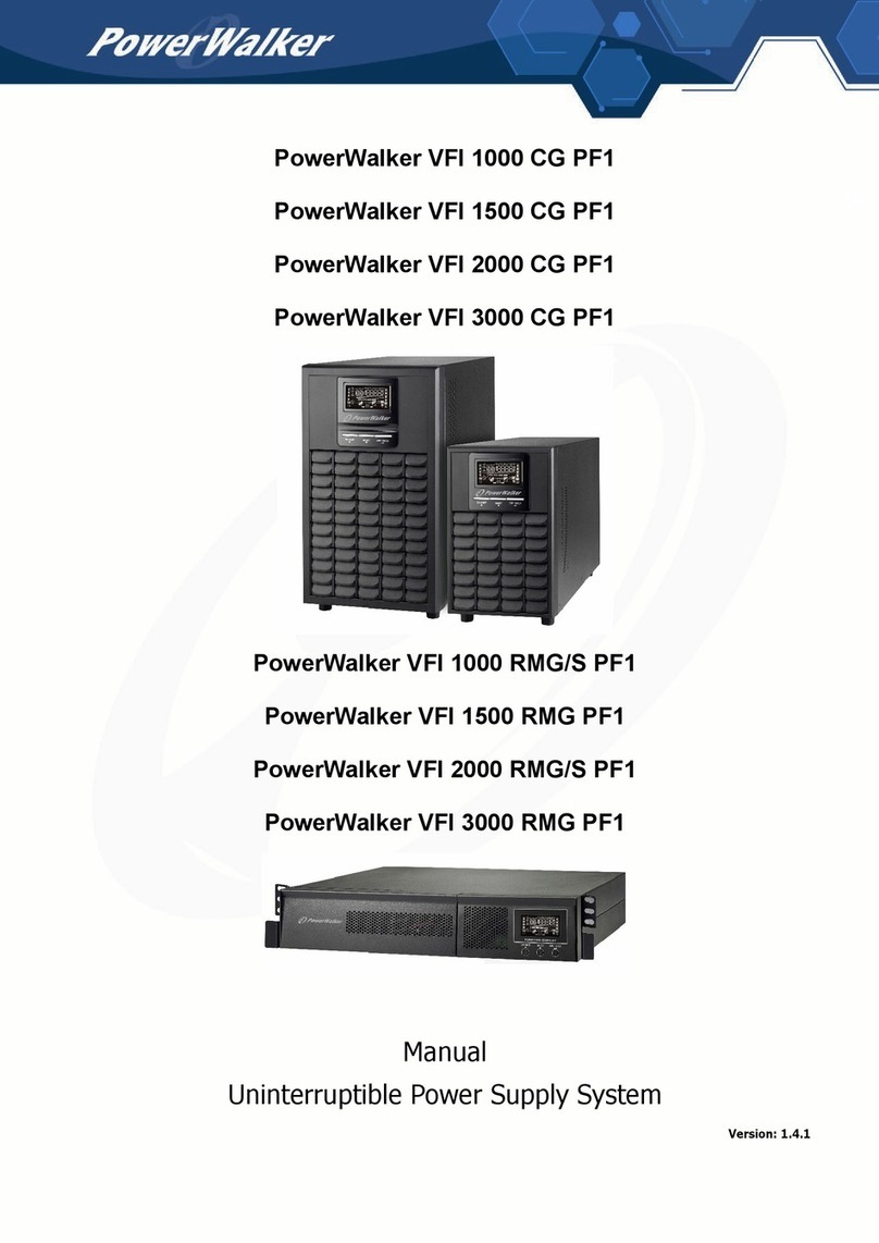 PowerWalker VFI 2000 RMG/S PF1 manual