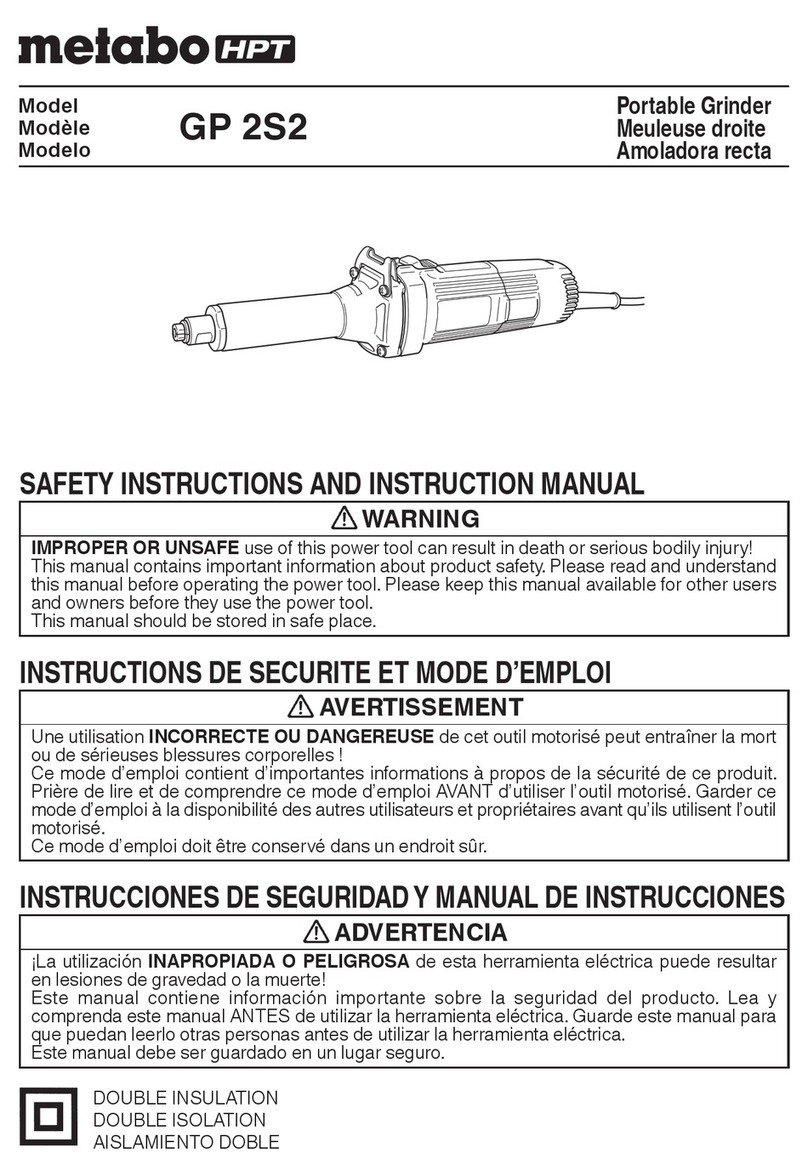 Metabo HPT GP 2S2 Troubleshooting guide