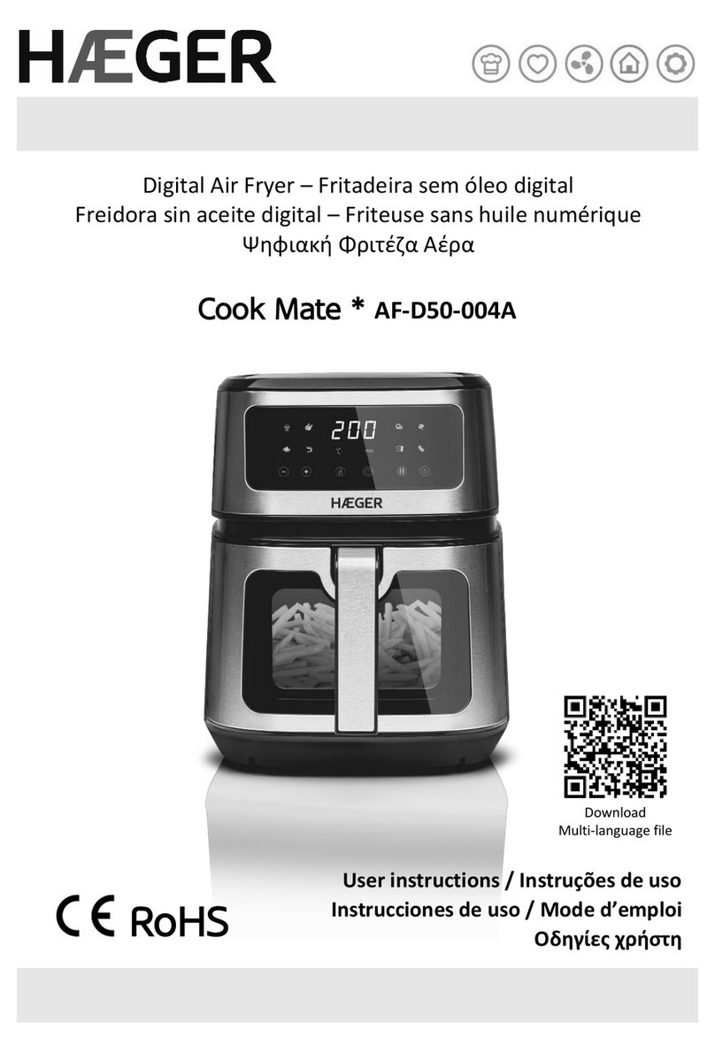 HAEGER Cook Mate AF-D50-004A User instructions