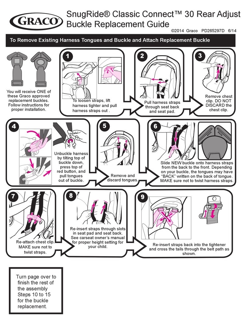 Graco SnugRide Classic Connect 30 Replacement guide