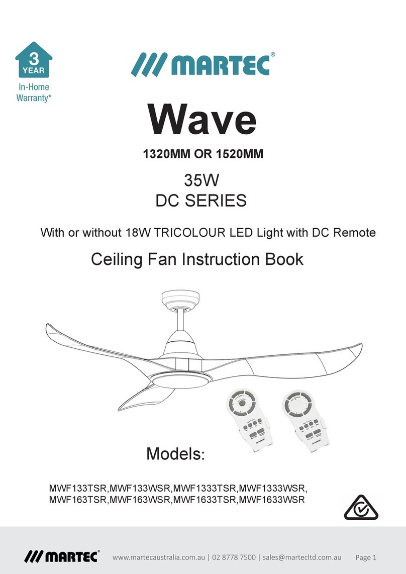 Martec Wave MWF133TSR Instruction book
