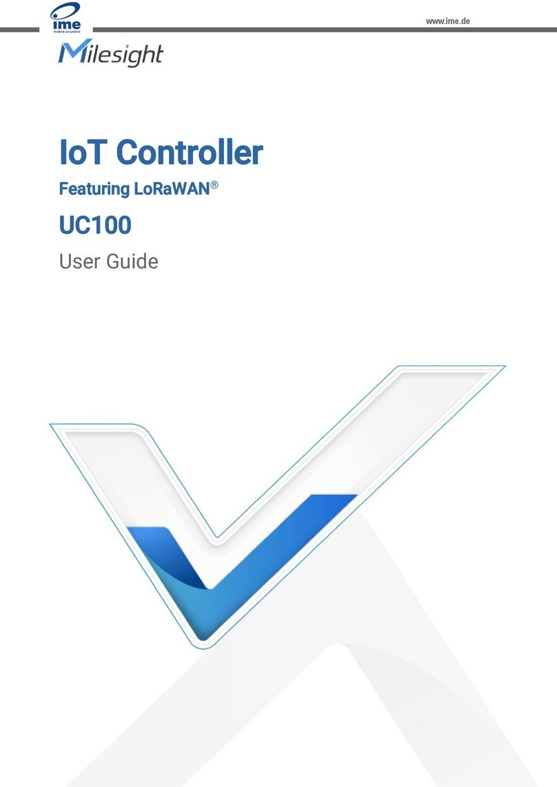 Milesight UC100-868M User manual
