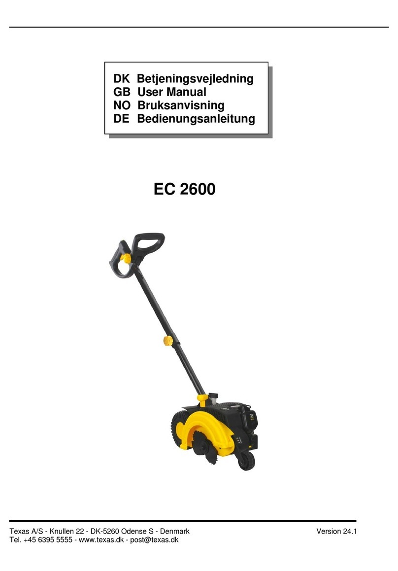 Texas A/S EC 2600 User manual