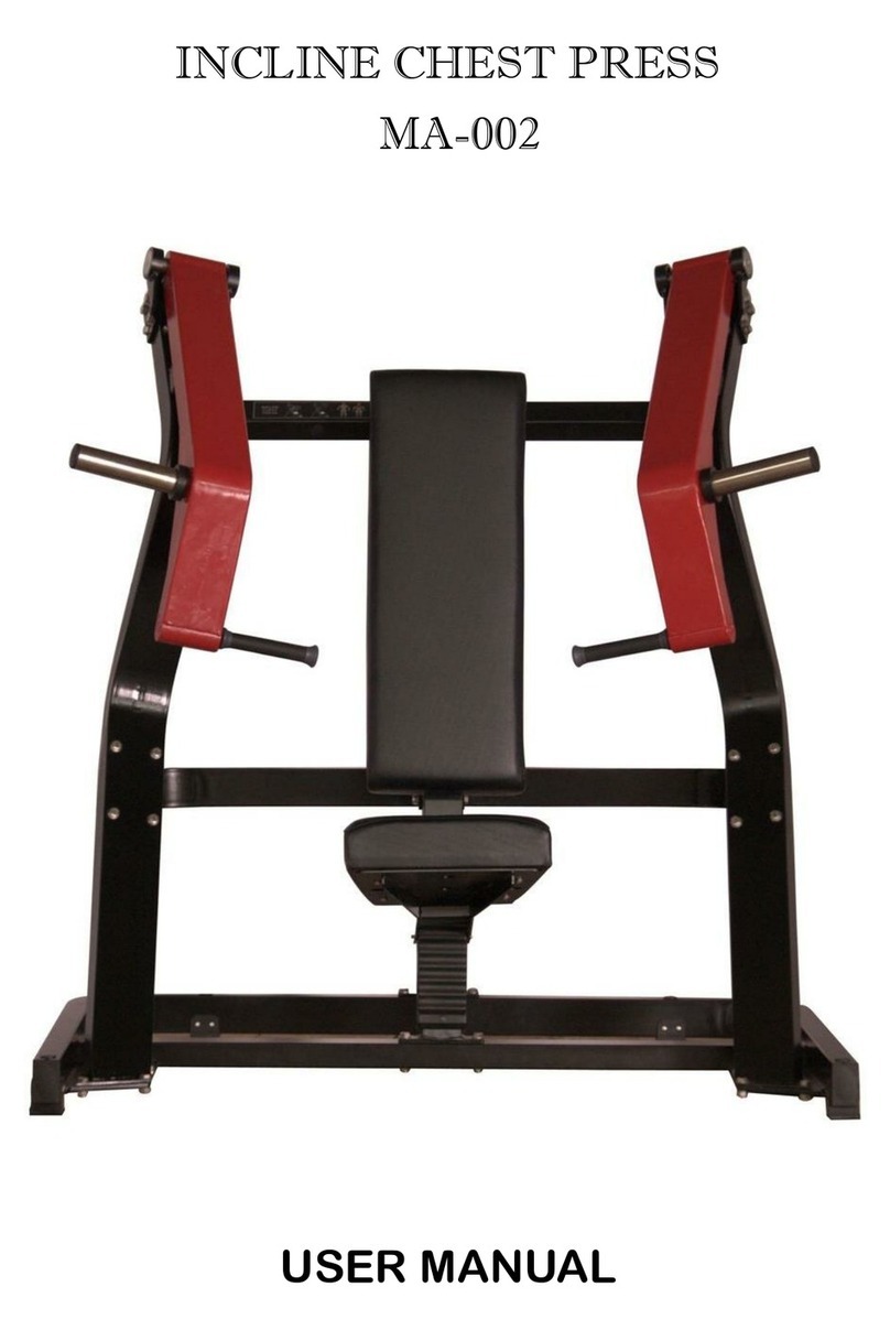 BRONZE GYM MA-002 User manual