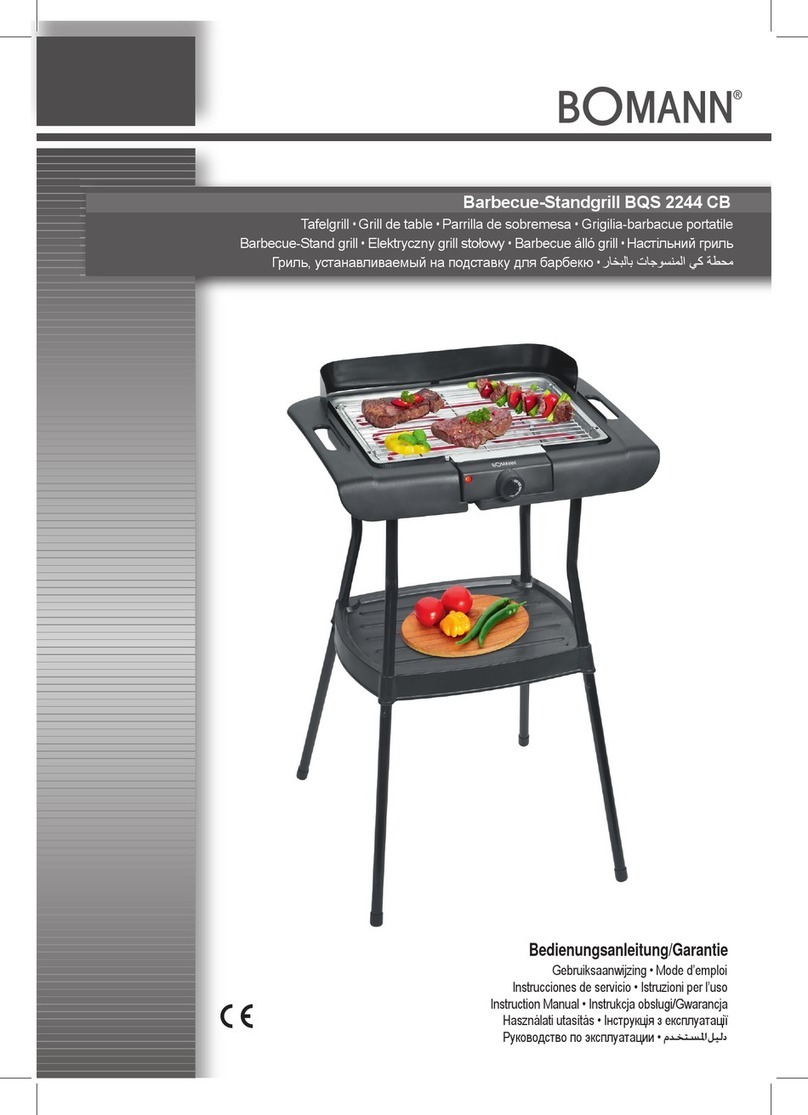 BOMANN BQS 2244 CB instruction manual
