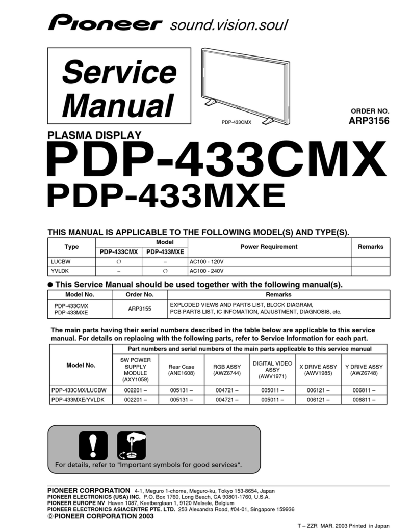 Pioneer ARP3155 User manual