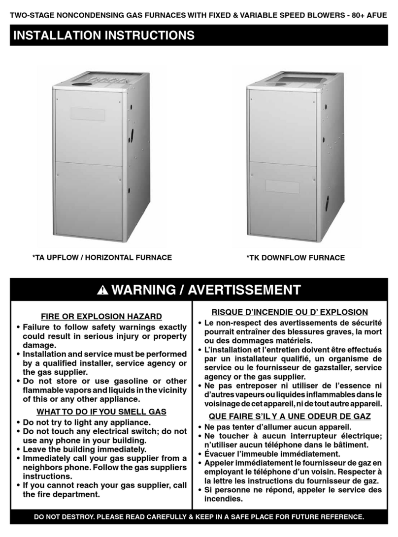 Nortek TA Series installation instructions