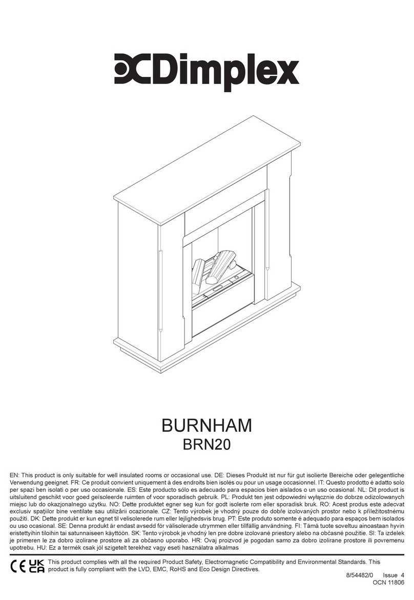 Dimplex BURNHAM BRN20 User manual