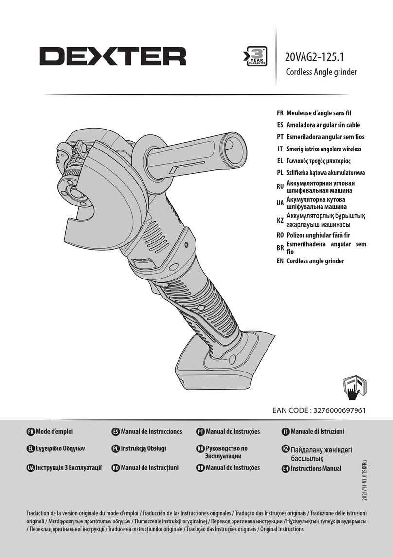 Dexter Laundry 20VAG2-125.1 instruction manual