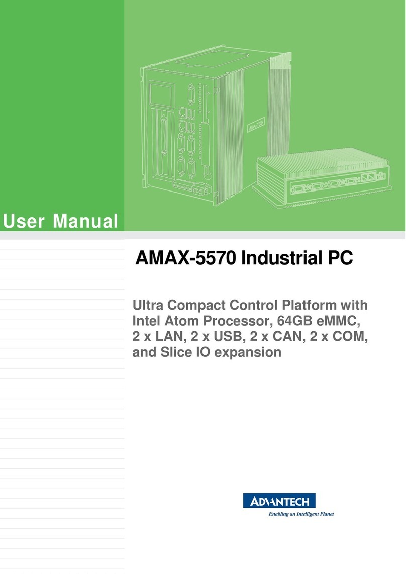 Advantech AMAX-5570 User manual