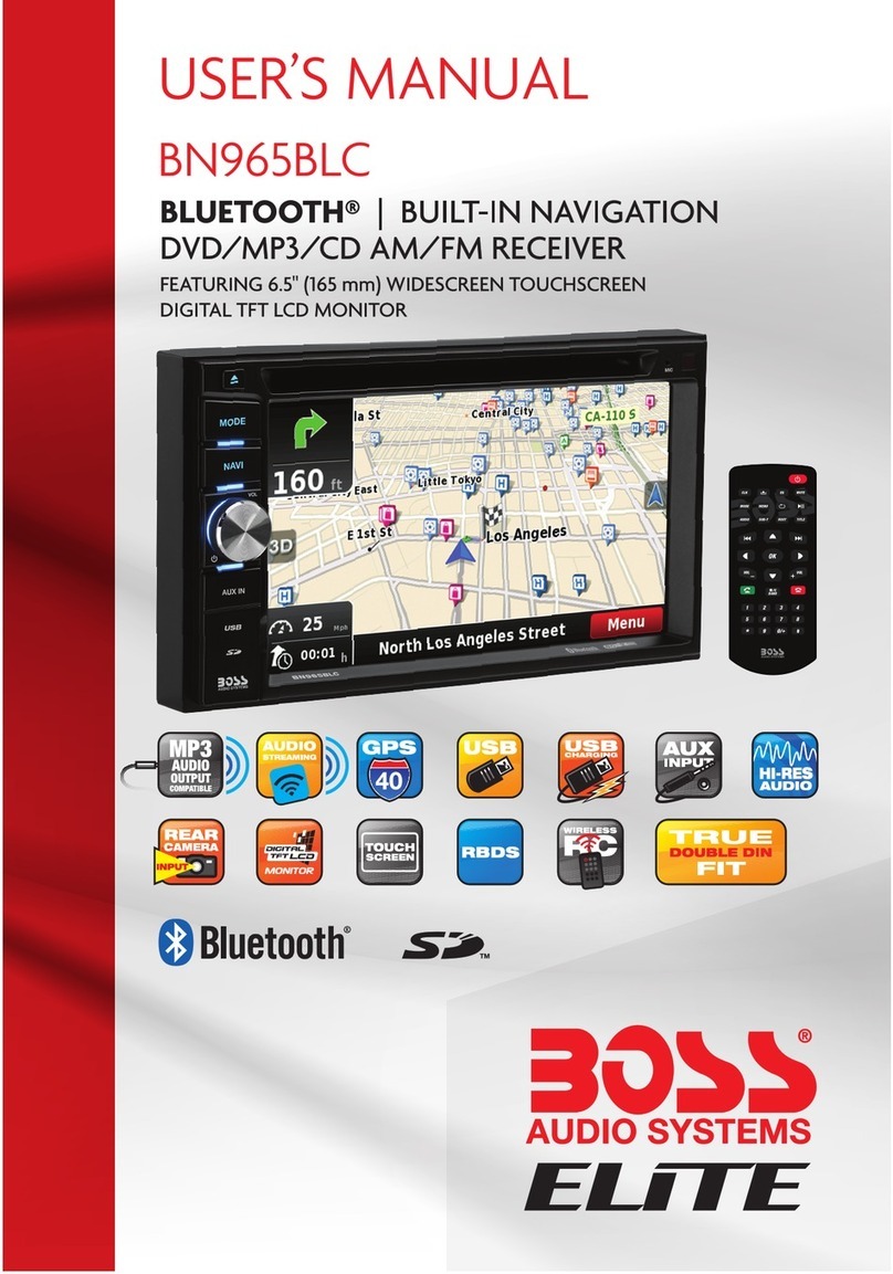Boss Audio Systems ELITE BN965BLC User manual