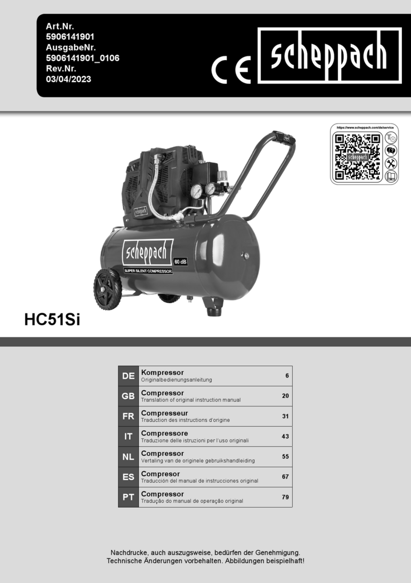 Scheppach HC51Si User guide