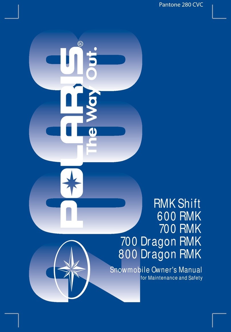 Polaris RMK Shift User manual
