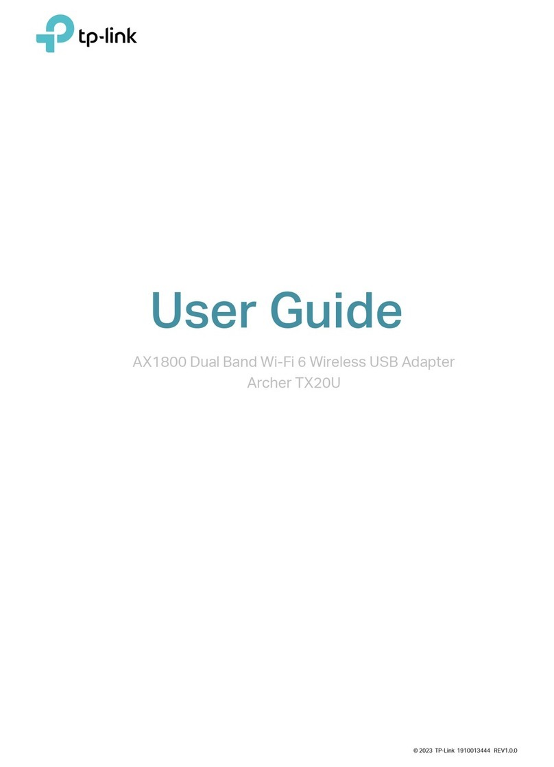 TP-Link Archer TX20U User manual