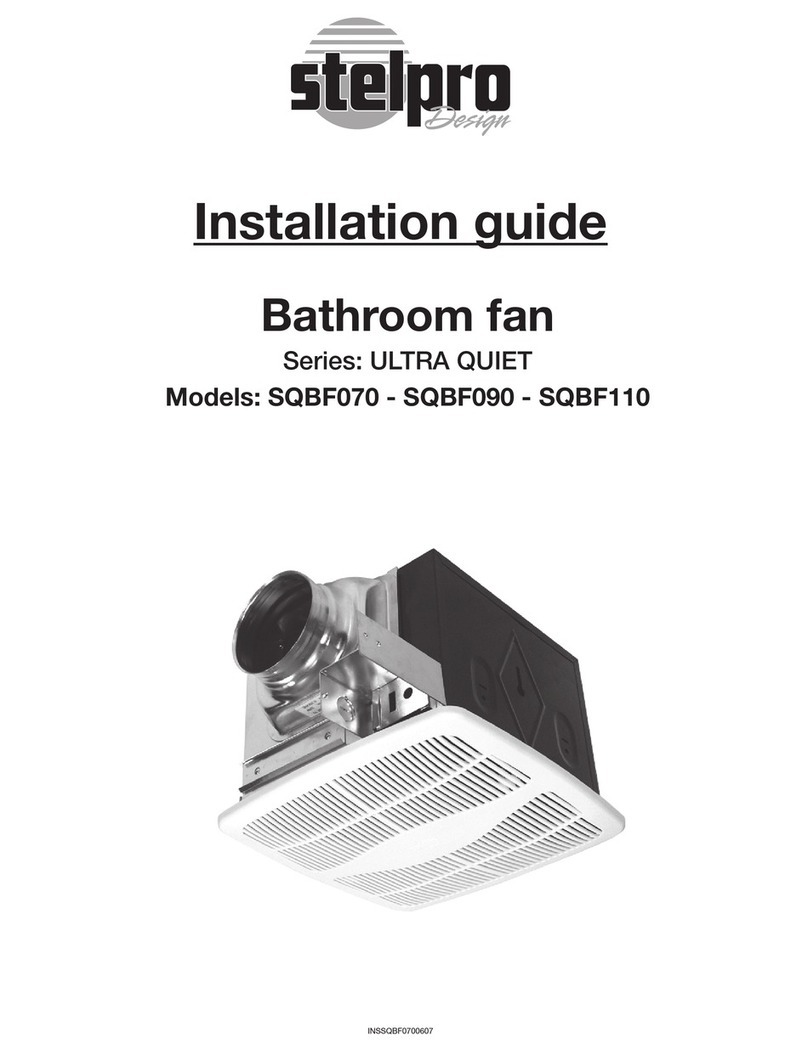 Stelpro SQBF070 installation guide
