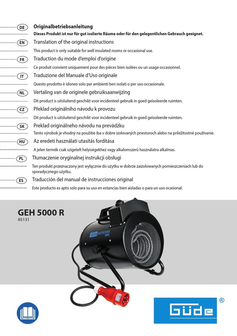 GÜDE GEH 5000 R Original instructions