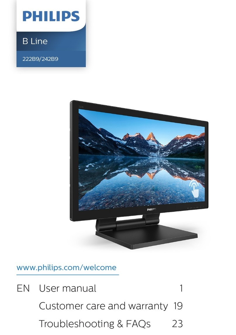 Philips B Line 242B9T/96 User manual