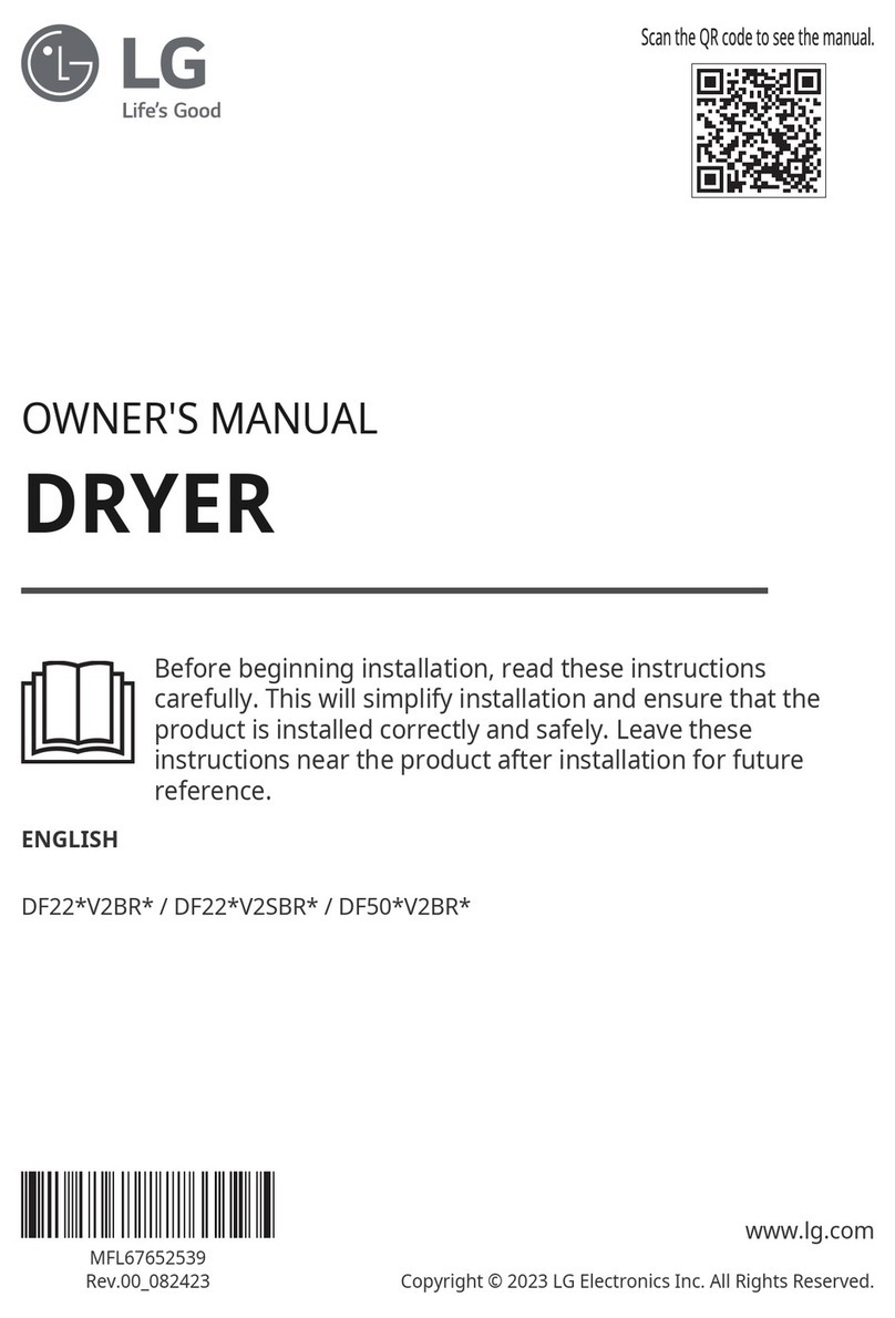 LG DF22 V2SBR Series User manual