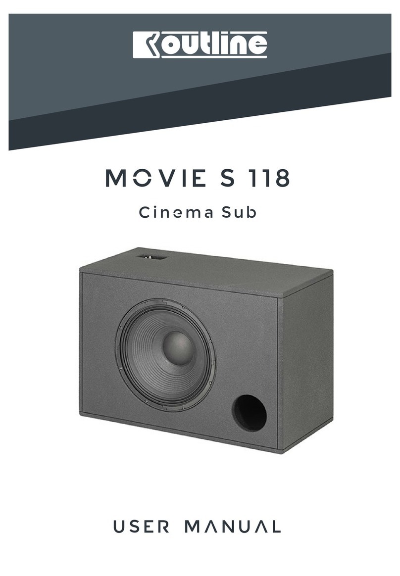 Outline Movie S 118 user manual
