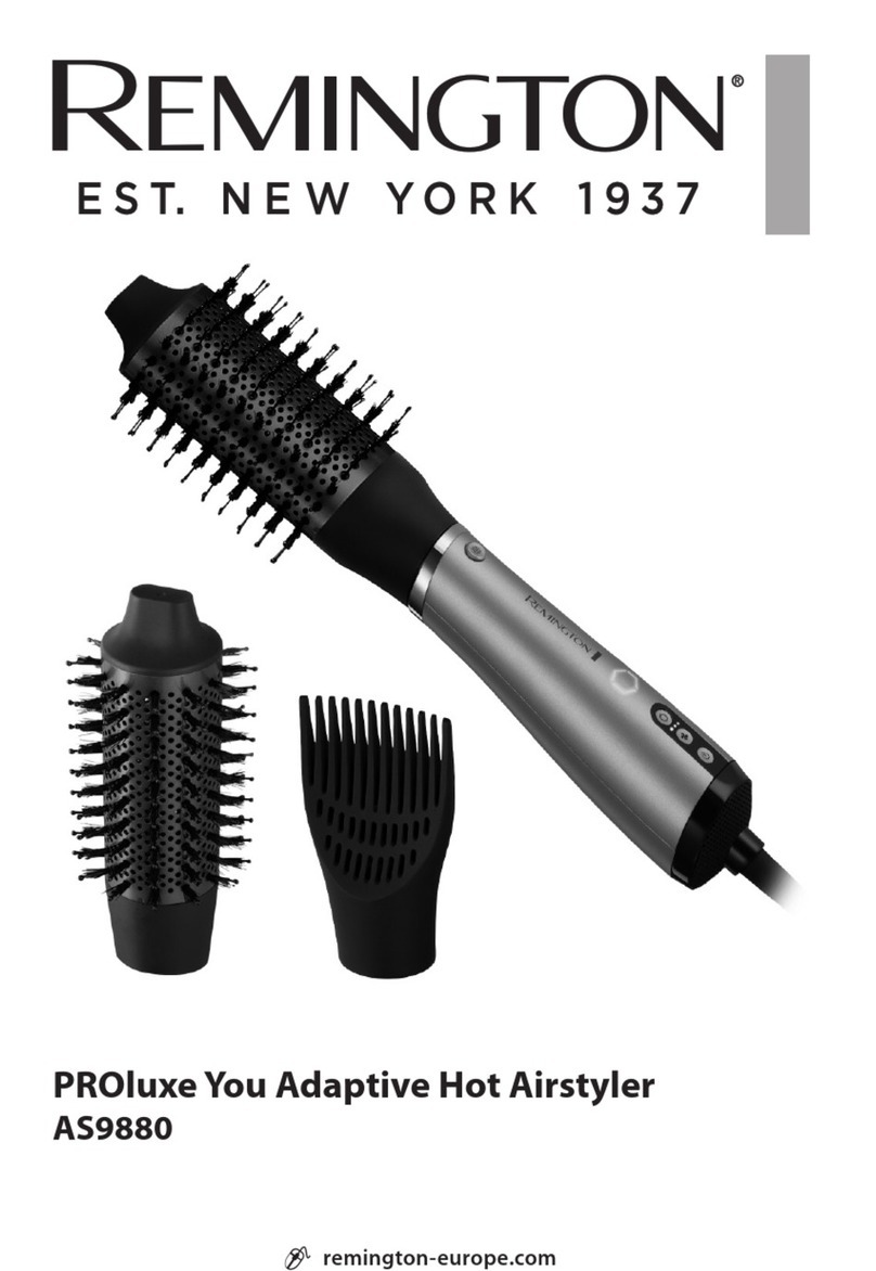 Remington PROluxe AS9880 User manual