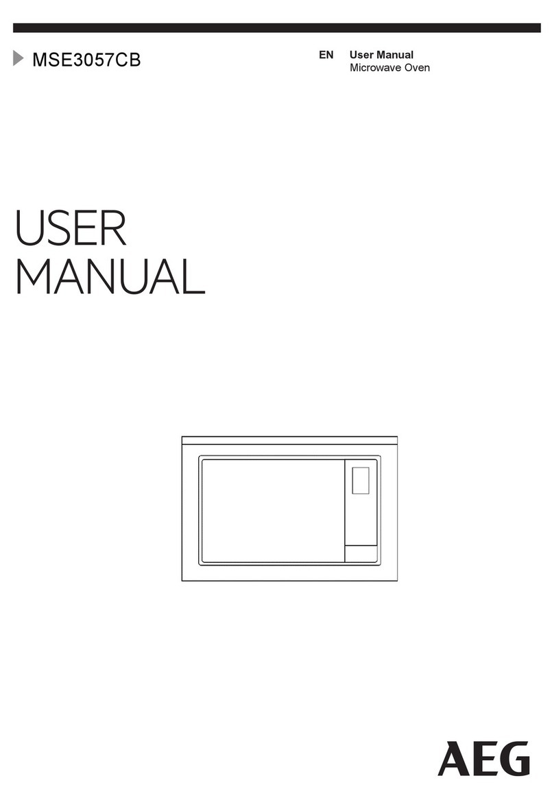 AEG MSE3057CB User manual