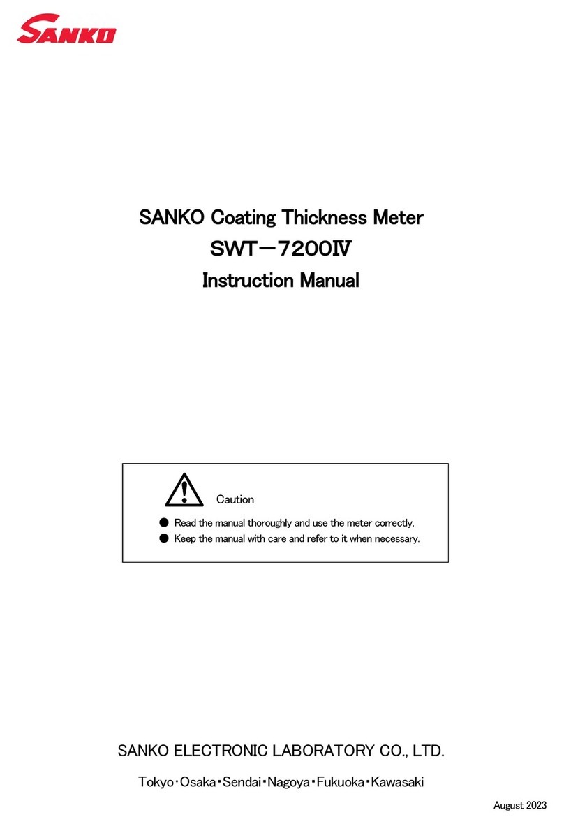 SANKO SWT-7200IV instruction manual