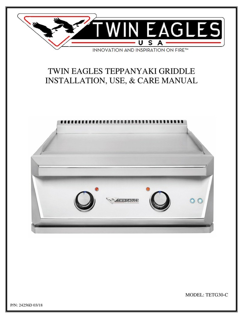 Twin Eagles TETG30-CL Instructions for use