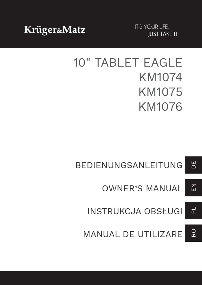 Krüger & Matz KM1074 User manual