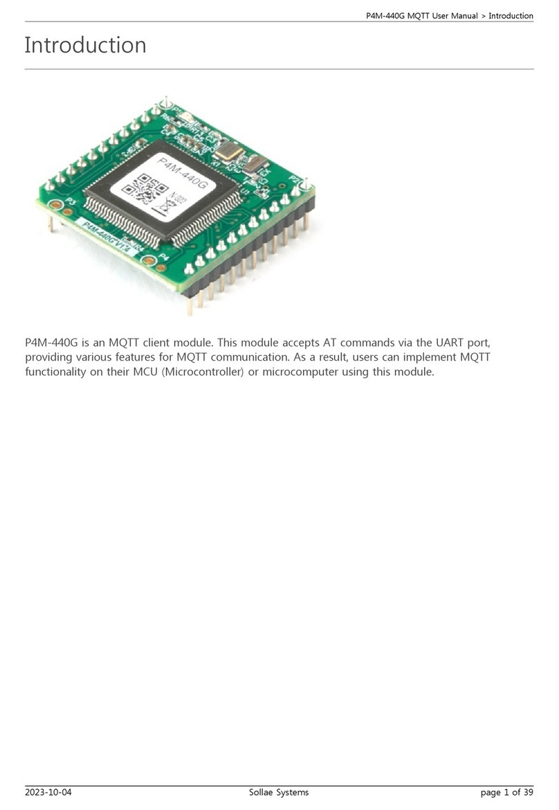 Sollae Systems P4M-440G user manual