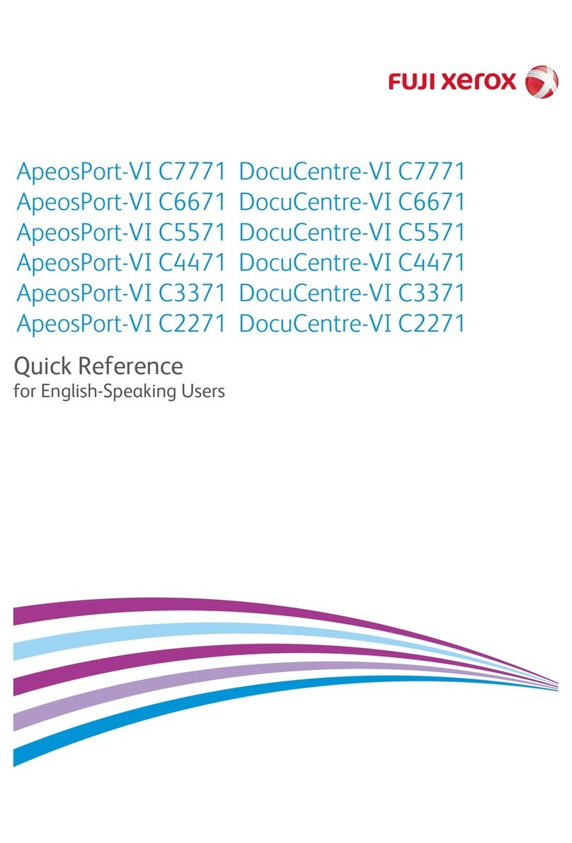 Fuji Xerox ApeosPort-VI C7771 quick reference