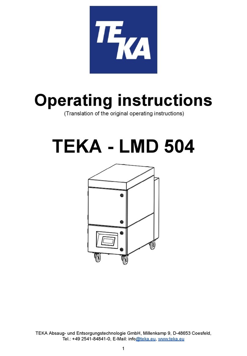 Teka LMD 504 operating instructions Teka LMD 504 operating instructions