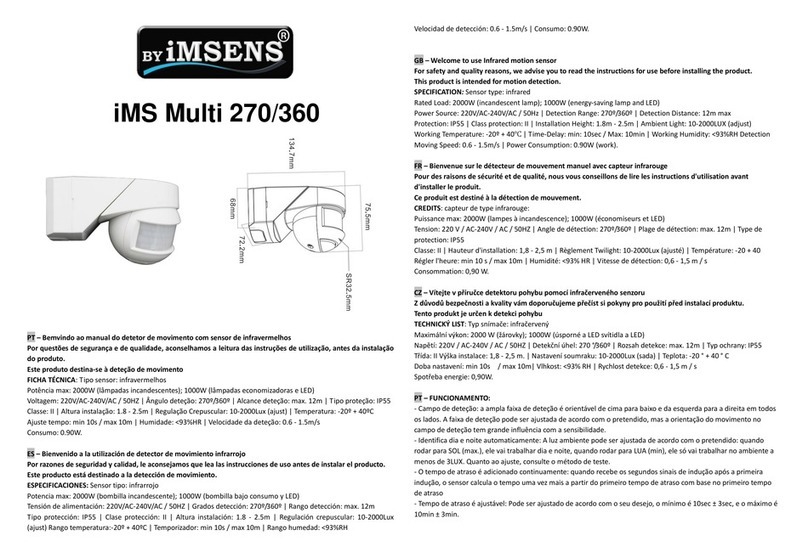 iMSENS iMS Multi 270/360 manual