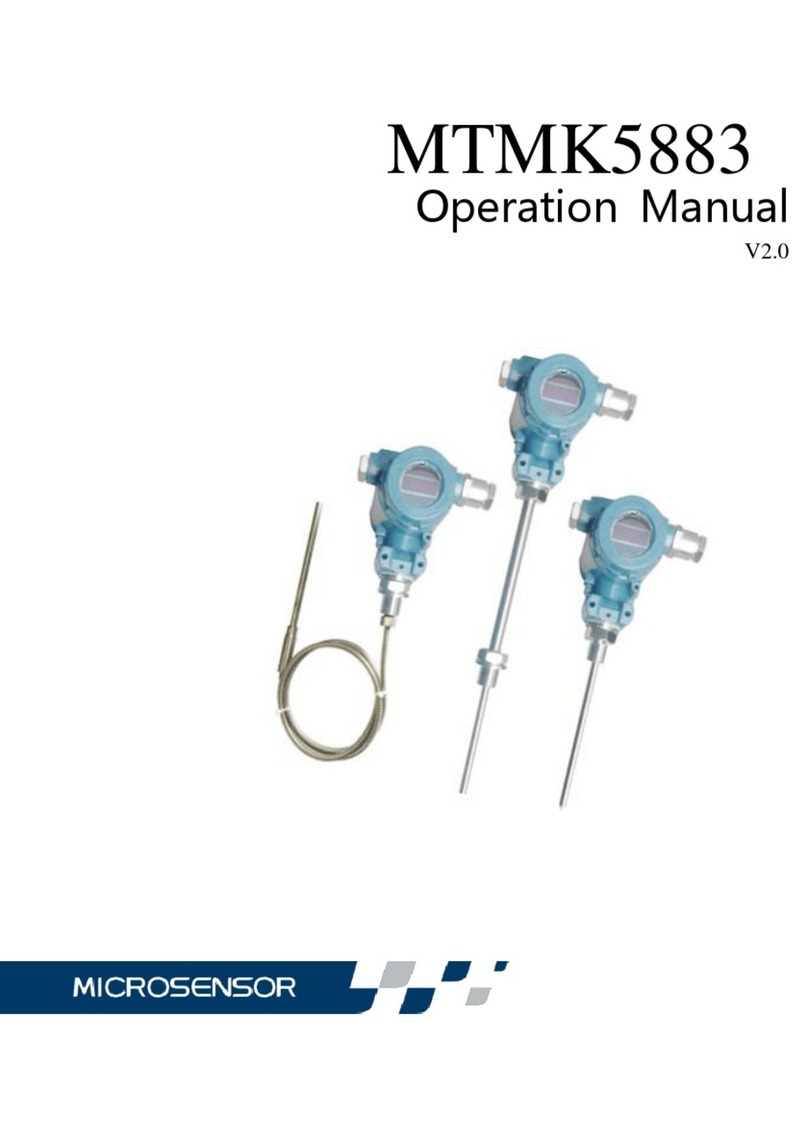 Microsensor MTMK5883 Operation manual Microsensor MTMK5883 Operation manual