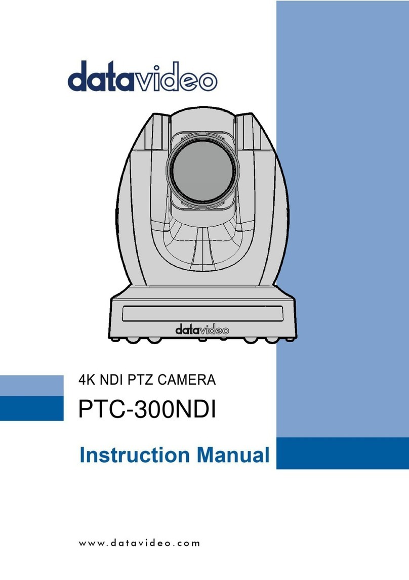 Data Video PTC-300NDI instruction manual